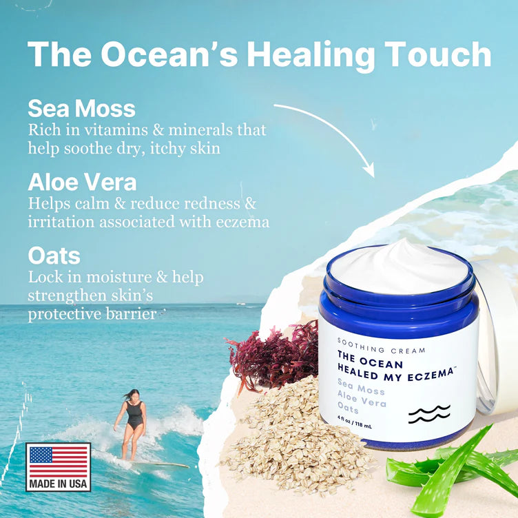 The Ocean Healed My Eczema Natural & Soothing Eczema Cream